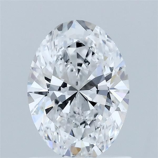 1.07 Carat Oval Lab Grown Diamond, Excellent Polish, D Color, VS1 Clarity