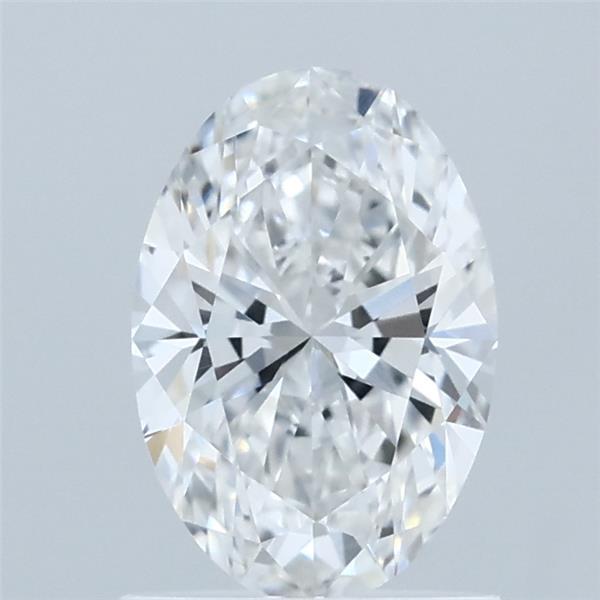 1.07 Carat Oval Lab Grown Diamond, Excellent Polish, E Color, VVS1 Clarity