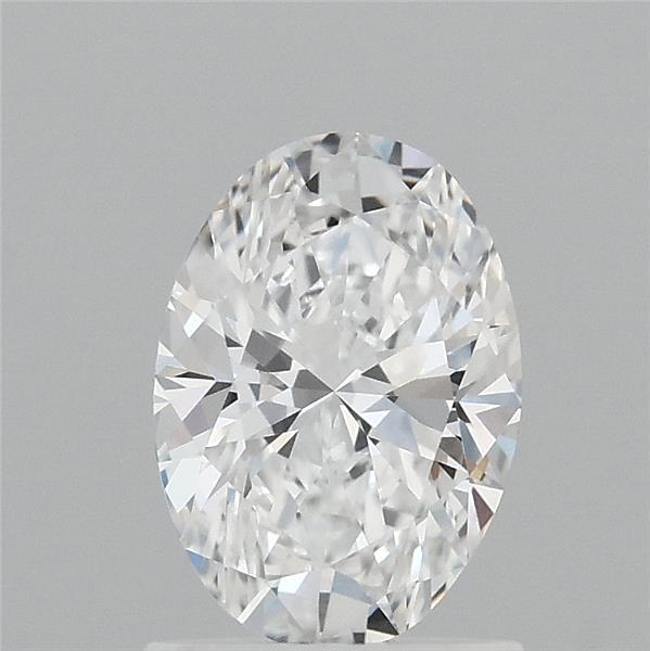 1.08 Carat Oval Lab Grown Diamond, Excellent Polish, D Color, IF Clarity