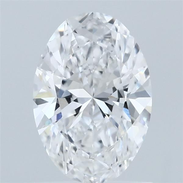 1.08 Carat Oval Lab Grown Diamond, Excellent Polish, D Color, VVS1 Clarity