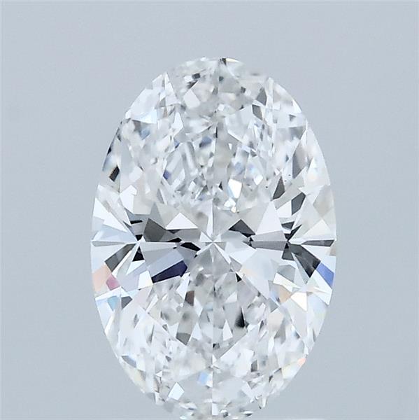 1.09 Carat Oval Lab Grown Diamond, Excellent Polish, D Color, VS1 Clarity
