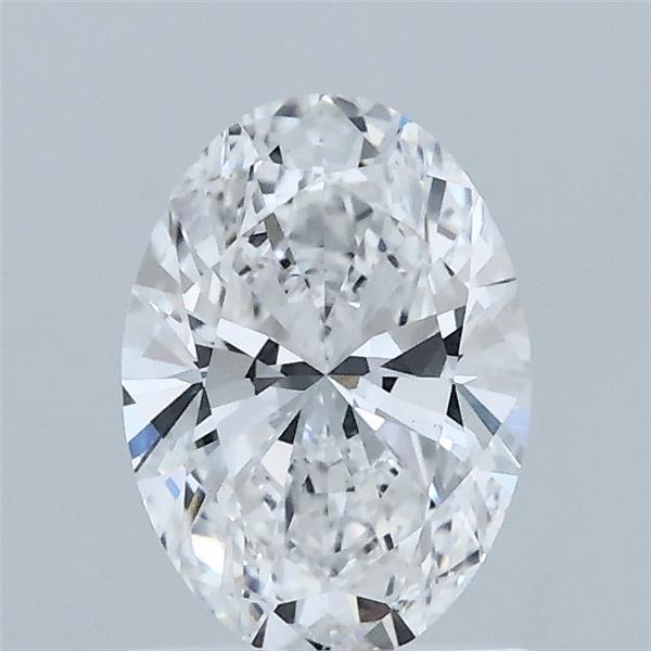 1.09 Carat Oval Lab Grown Diamond, Excellent Polish, D Color, VS1 Clarity