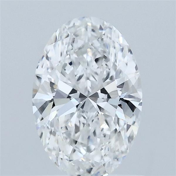 1.09 Carat Oval Lab Grown Diamond, Excellent Polish, E Color, VVS1 Clarity