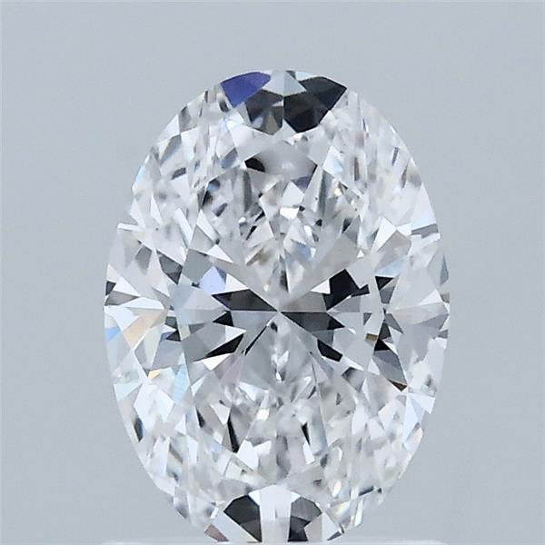 1.10 Carat Oval Lab Grown Diamond, Excellent Polish, D Color, VS1 Clarity