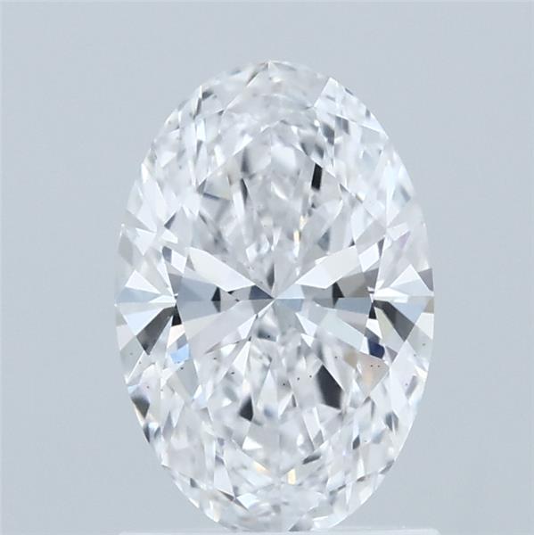 1.12 Carat Oval Lab Grown Diamond, Excellent Polish, D Color, VS2 Clarity