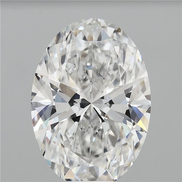 11.86 Carat Oval Lab Grown Diamond, Excellent Polish, F Color, VS1 Clarity