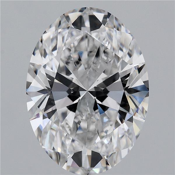 13.05 Carat Oval Lab Grown Diamond, Excellent Polish, E Color, VVS2 Clarity