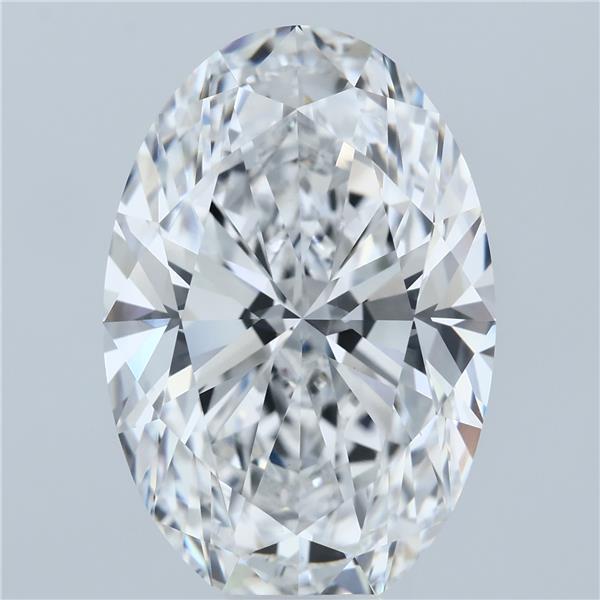 14.18 Carat Oval Lab Grown Diamond, Excellent Polish, D Color, VVS2 Clarity
