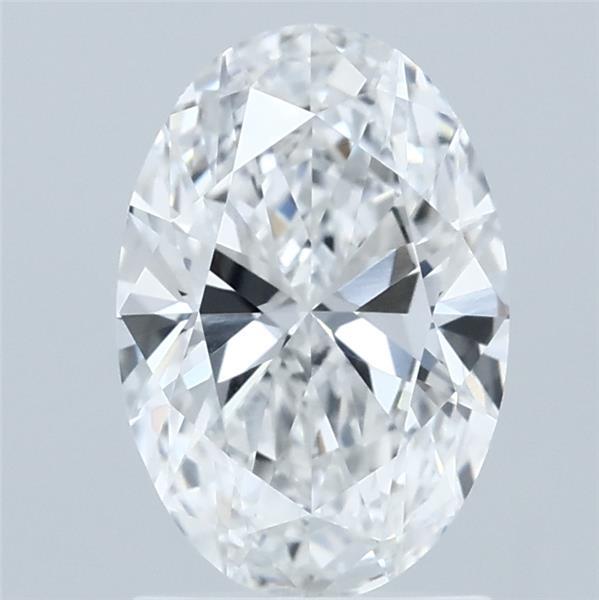 1.51 Carat Oval Lab Grown Diamond, Excellent Polish, E Color, VVS1 Clarity