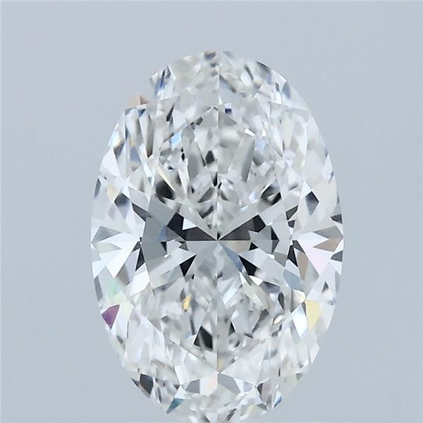 1.51 Carat Oval Lab Grown Diamond, Excellent Polish, E Color, VVS2 Clarity