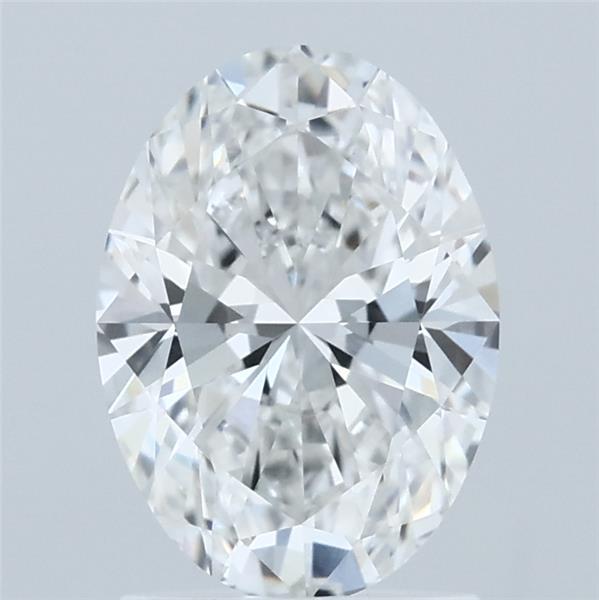 1.54 Carat Oval Lab Grown Diamond, Excellent Polish, E Color, VVS2 Clarity