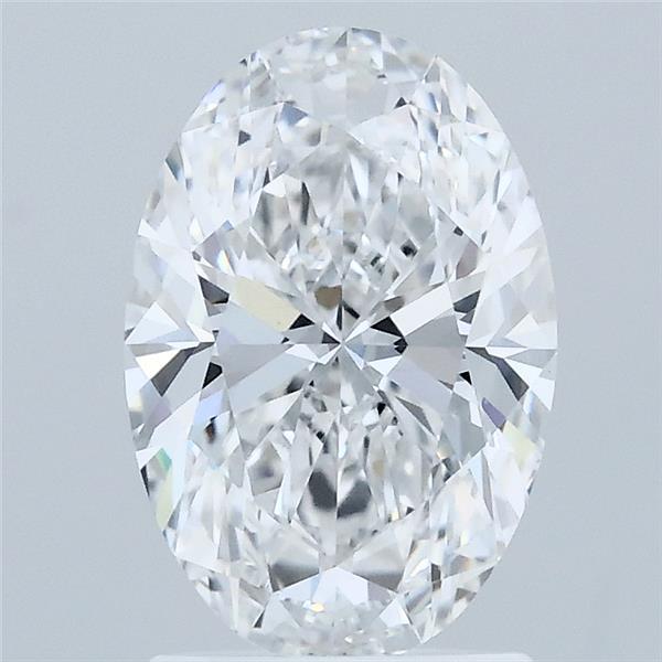 1.86 Carat Oval Lab Grown Diamond, Excellent Polish, E Color, VVS1 Clarity