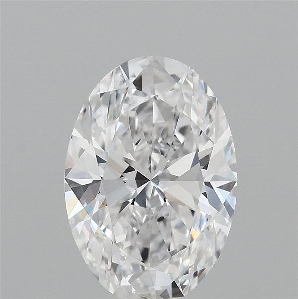 1.93 Carat Oval Lab Grown Diamond, Excellent Polish, D Color, VVS1 Clarity