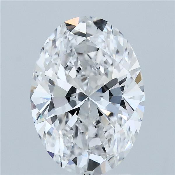 2.01 Carat Oval Lab Grown Diamond, Excellent Polish, E Color, VS1 Clarity