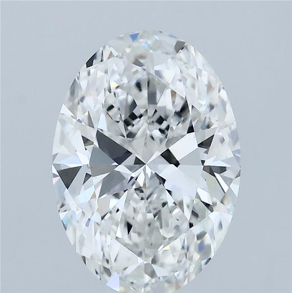 2.01 Carat Oval Lab Grown Diamond, Excellent Polish, E Color, VVS2 Clarity