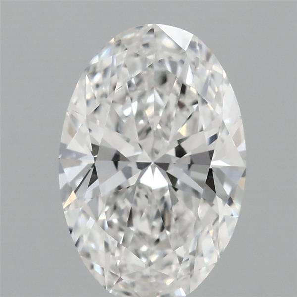 2.03 Carat Oval Lab Grown Diamond, Excellent Polish, E Color, IF Clarity