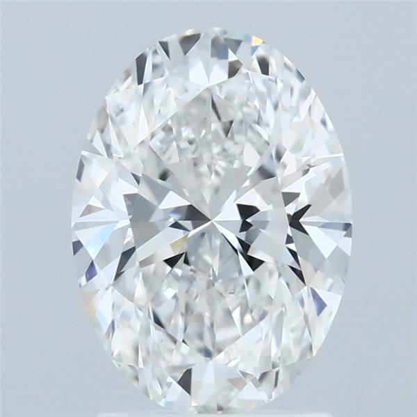 2.03 Carat Oval Lab Grown Diamond, Excellent Polish, E Color, VVS1 Clarity