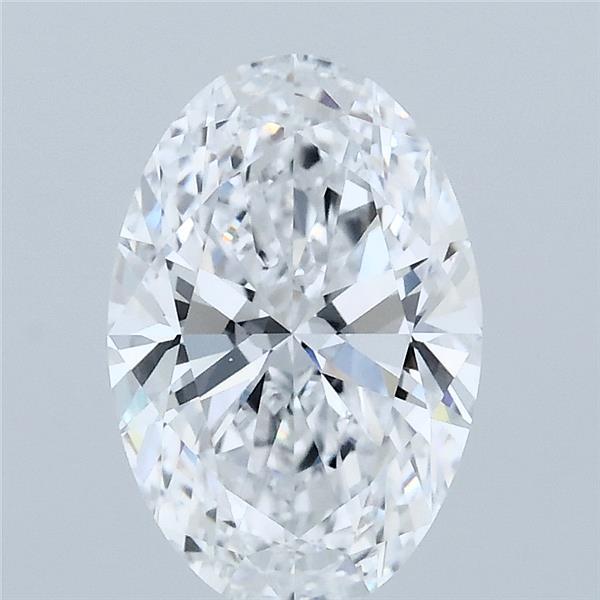 2.04 Carat Oval Lab Grown Diamond, Excellent Polish, D Color, VVS1 Clarity