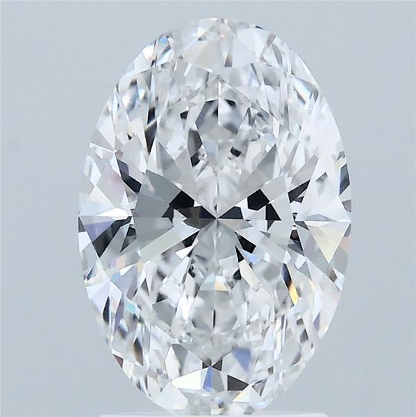 2.08 Carat Oval Lab Grown Diamond, Excellent Polish, E Color, VVS1 Clarity