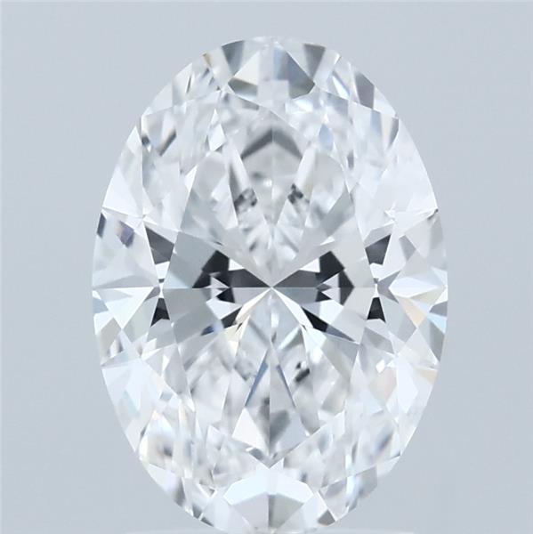 2.09 Carat Oval Lab Grown Diamond, Excellent Polish, D Color, VVS1 Clarity