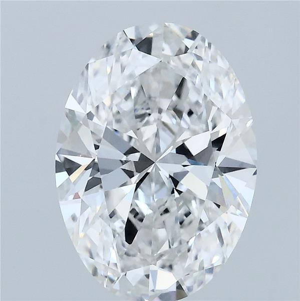 2.78 Carat Oval Lab Grown Diamond, Excellent Polish, E Color, VVS2 Clarity