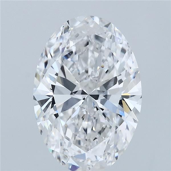 3.00 Carat Oval Lab Grown Diamond, Excellent Polish, E Color, VVS2 Clarity