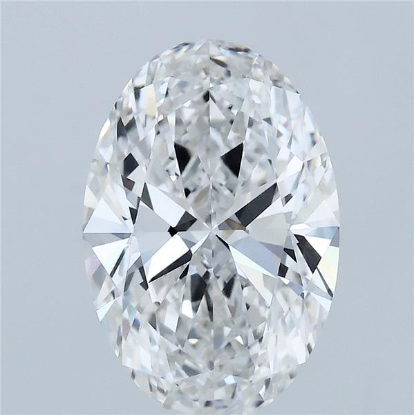 3.01 Carat Oval Lab Grown Diamond, Excellent Polish, F Color, VVS2 Clarity