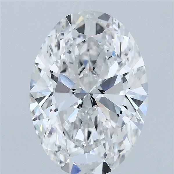 3.02 Carat Oval Lab Grown Diamond, Excellent Polish, E Color, VS1 Clarity