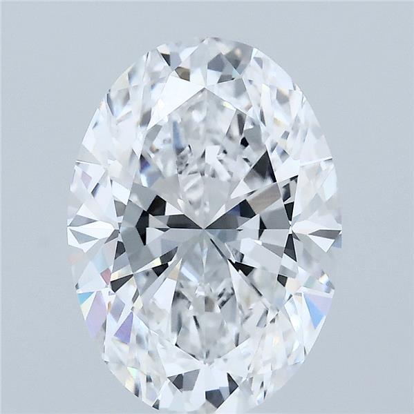 3.03 Carat Oval Lab Grown Diamond, Excellent Polish, D Color, VVS1 Clarity