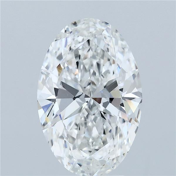 3.50 Carat Oval Lab Grown Diamond, Excellent Polish, F Color, VS1 Clarity