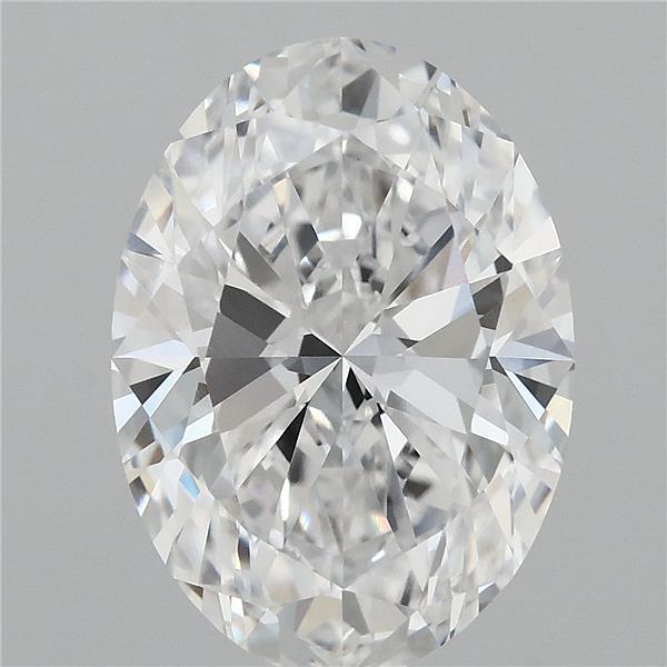 4.79 Carat Oval Lab Grown Diamond, Excellent Polish, E Color, VVS1 Clarity