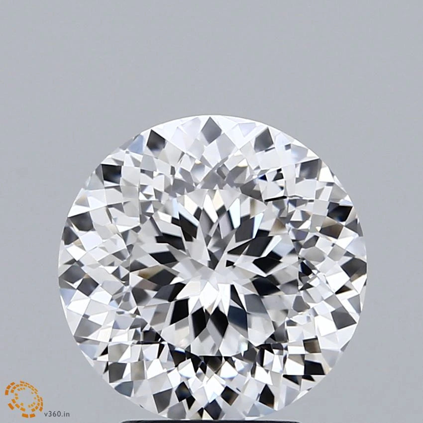 3.43 Carat Portuguese Cut Lab Grown Diamond, Excellent Polish, D Color, VVS2 Clarity