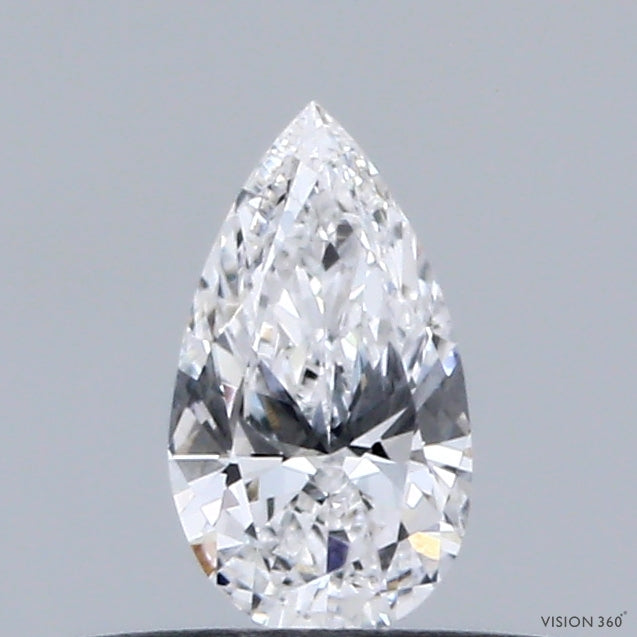 0.30 Carat Pear Lab Grown Diamond, Very Good Polish, D Color, VS1 Clarity