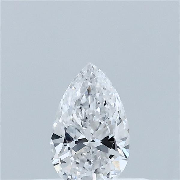 0.30 Carat Pear Lab Grown Diamond, Very Good Polish, D Color, VVS2 Clarity