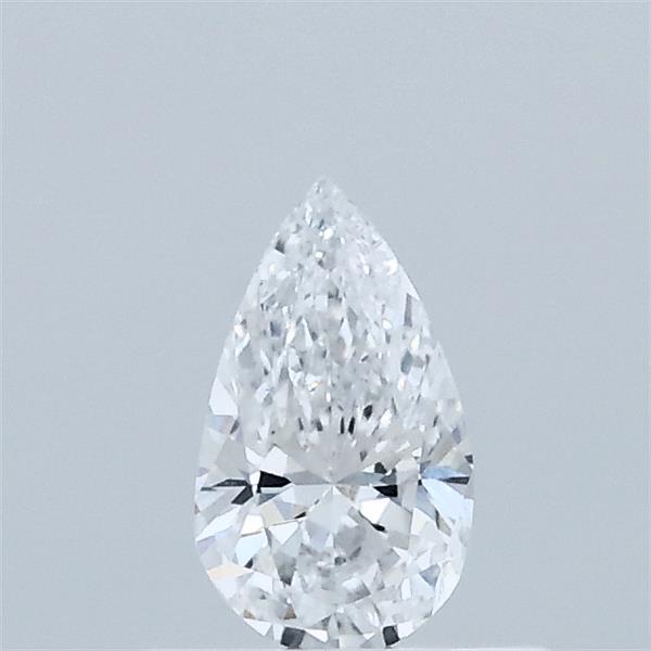 0.30 Carat Pear Lab Grown Diamond, Very Good Polish, D Color, VVS2 Clarity