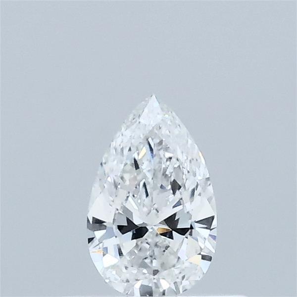 0.30 Carat Pear Lab Grown Diamond, Very Good Polish, E Color, VS1 Clarity