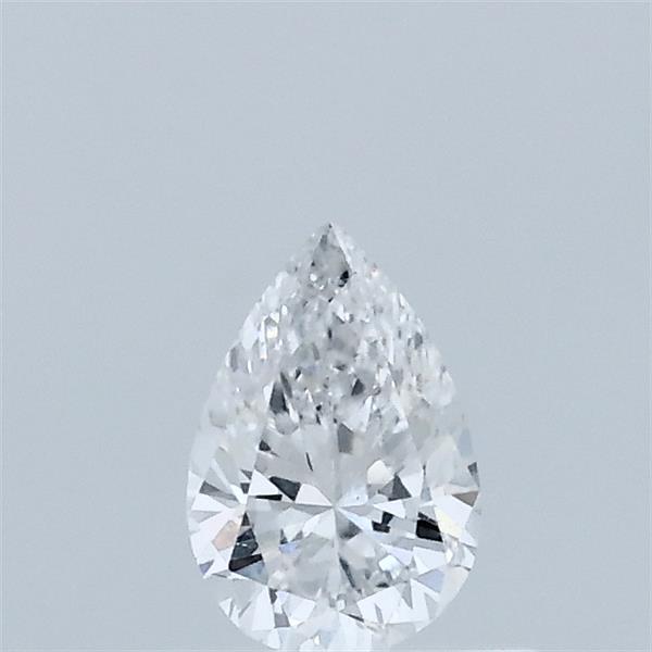 0.30 Carat Pear Lab Grown Diamond, Very Good Polish, E Color, VVS2 Clarity