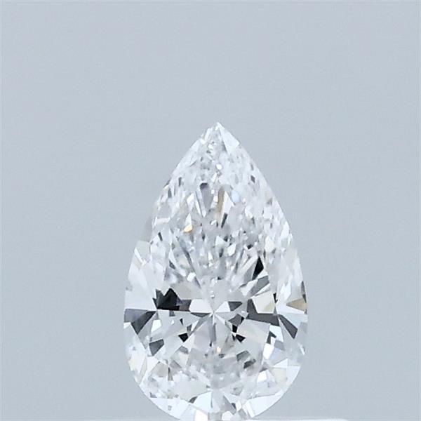 0.31 Carat Pear Lab Grown Diamond, Very Good Polish, D Color, VVS2 Clarity