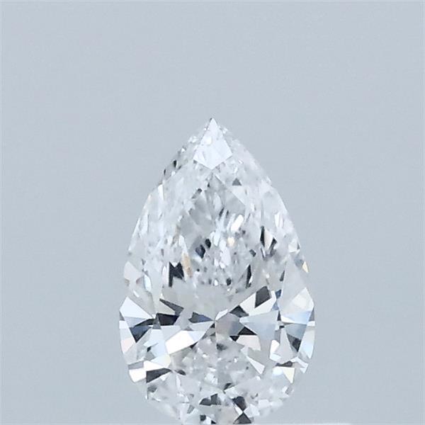 0.31 Carat Pear Lab Grown Diamond, Very Good Polish, D Color, VVS2 Clarity
