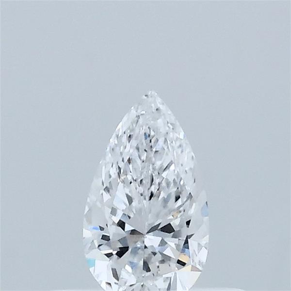 0.31 Carat Pear Lab Grown Diamond, Very Good Polish, D Color, VVS2 Clarity