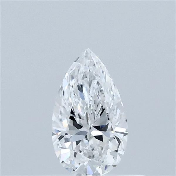 0.32 Carat Pear Lab Grown Diamond, Very Good Polish, D Color, VVS2 Clarity