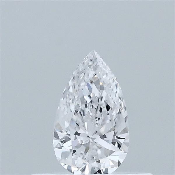 0.32 Carat Pear Lab Grown Diamond, Very Good Polish, D Color, VVS2 Clarity