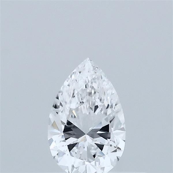 0.32 Carat Pear Lab Grown Diamond, Very Good Polish, D Color, VVS2 Clarity