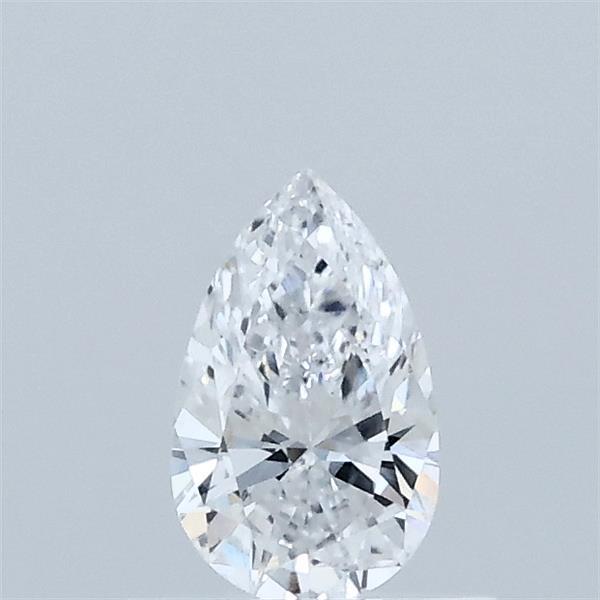 0.32 Carat Pear Lab Grown Diamond, Very Good Polish, D Color, VVS2 Clarity