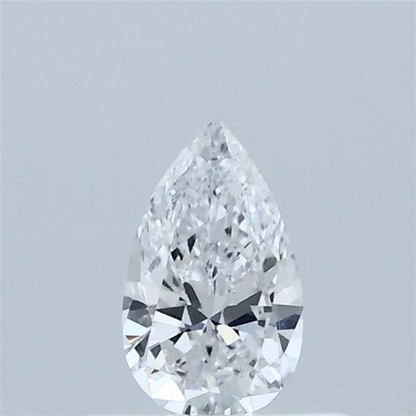 0.32 Carat Pear Lab Grown Diamond, Very Good Polish, D Color, VVS2 Clarity