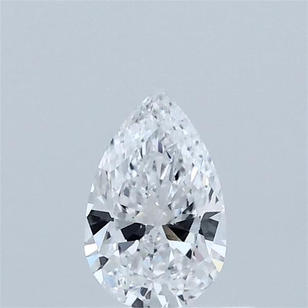 0.32 Carat Pear Lab Grown Diamond, Very Good Polish, D Color, VVS2 Clarity