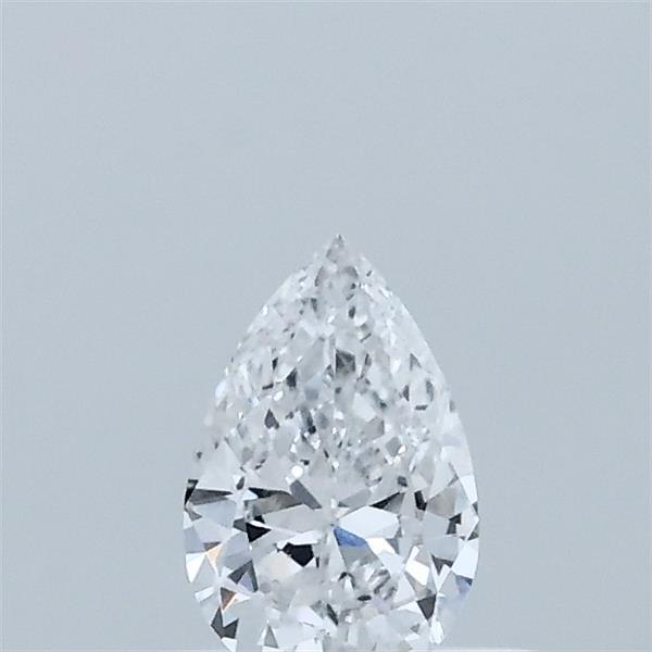 0.32 Carat Pear Lab Grown Diamond, Very Good Polish, D Color, VVS2 Clarity