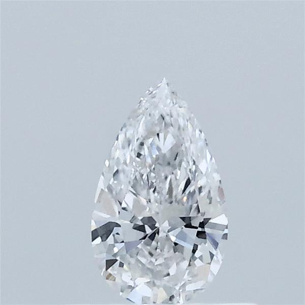 0.32 Carat Pear Lab Grown Diamond, Very Good Polish, D Color, VVS2 Clarity