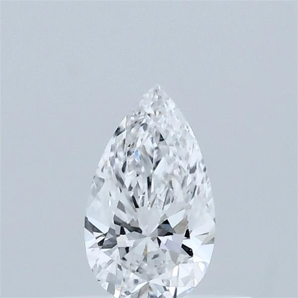 0.32 Carat Pear Lab Grown Diamond, Very Good Polish, D Color, VVS2 Clarity