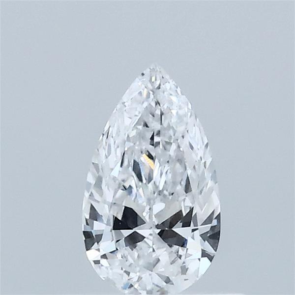 0.33 Carat Pear Lab Grown Diamond, Very Good Polish, D Color, VVS2 Clarity